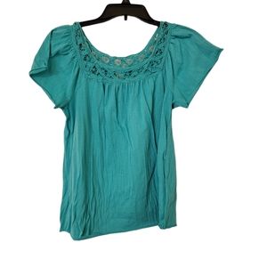Sonoma lifestyle aqua/teal top